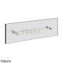 Gessi Pelle Tresse Полотенцедержатель для крепления на стекло, 45 см 78713-433, Crème/ Nickel PVD