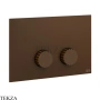 Gessi Incastri Клавиша смыва для инсталляции SANIT, Villeroy&Boch 75619-845, бронза Dark Brush
