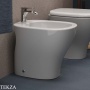 ArtCeram Ten биде напольное с 1 отверстием под смеситель TEB003 01 00, белый глянец