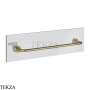 Gessi VENTI20 Полотенцедержатель для крепления на стекло, 45 см 65513-727, Brushed Brass PVD