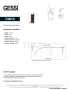 Gessi Perle Дозатор для жидкого мыла настенный 74814-707, black хром Brush
