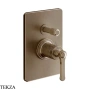 Gessi VENTI20 Смеситель для душа, 2 поток, внешняя часть 65079-761, Coffee Bronze Br. PVD