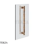 Gessi Jacqueline Полотенцедержатель для крепления на стекло, 60 см 77637-708, медь Brushed