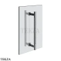 Gessi Pelle Tresse Полотенцедержатель для крепления на стекло, 30 см 78631-031, Хром глянец