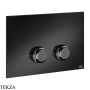 Gessi VENTI20 Клавиша смыва для инсталляции SANIT, Villeroy&Boch 54659-706, Black Metal PVD