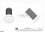 Gessi 316 SPOTWATER TRAME Душевая головка настенная, 3 функции 57257-791, Deep Bronze Brushed PVD