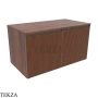 Flaminia Cubika модуль хранения подвесной 95×50×50 см, 2 дверцы, орех Noce Greca