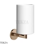 Gessi ANELLO Стакан настенный, композит белый 63707-030, Copper PVD