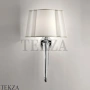 Devon&Devon CRYSTAL Светильник лампа настенный с абажуром DECRYSTALCR, хром глянец