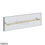 Gessi Pelle Tresse Полотенцедержатель для крепления на стекло, 60 см 78715-435, Crème/ Brass Br. PVD
