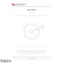 ArtCeram Won раковина накладная круглая The.Saniglaze WNL002 67 34, Curcuma глянец