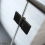 Radaway Nes DWB Душевая дверь 90 см, правая R, 10029090-54-01R, черный матовый