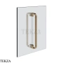 Gessi Perle Полотенцедержатель для крепления на стекло, 20 см 74630-761, бронза Coffee