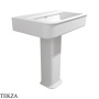 Flaminia Madre пьедестал для раковины без чаши 25×25×75 см, белый Latte матовый