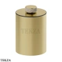 Gessi Pelle Tresse Ведерко, корзина для мусора, 78690-435, Crème/ Brass Br. PVD