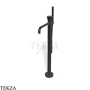 FIMA Carlo Frattini SO Смеситель для ванны напольный ( ручка отдельно) F3184/4NCS, brushed black chrome