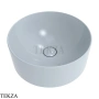 Flaminia TwinSet Slim 42 раковина накладная TW42CAP, голубой Azzurro Polvere глянец