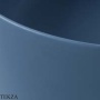 ArtCeram Won раковина накладная круглая The.Saniglaze WNL002 38 34, Blue Avio матовый