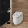 TOTO Neorest AH Унитаз напольный, безободковый, CeFiONtect, без сиденья, выпуск в пол, белый глянец
