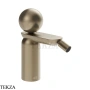 Gessi Perle Смеситель для биде с донным клапаном 74067-149, нерж. сталь Brush / никель Brushed