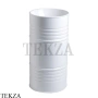 Kerasan Artwork Раковина свободностоящая BARREL, слив в пол, сифон, 4742K01 белый глянец
