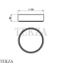Gessi RILIEVO Мыльница настольная, композит белый 59525-531, белый матовый