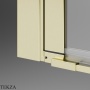 Radaway Nes KDD-B Душевая дверь 90 см, правая R часть уголка, 10024090-98-01R, брашированное светлое золото