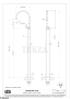 Gessi Jacqueline Смеситель для раковины напольный, внешняя часть 77295-708, медь Brushed