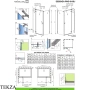 Radaway Essenza Pro 8 S1 Боковая стенка 10 см, 10540100-01-01, хром глянец