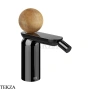 Gessi Perle Смеситель для биде с донным клапаном 74367-706, black хром глянец