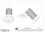 Gessi 316 SPOTWATER MECCANICA Душевая головка настенная, 3 функции 57253-791, Deep Bronze Brushed PVD