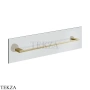 Gessi Origini Полотенцедержатель для крепления на стекло, 60 см 66515-727, Brushed Brass PVD