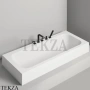 SALINI ORLANDA Axis Ванна пристенная 3 панели, из композита S-Sense 103211G, белый глянцевый
