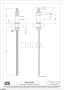 Gessi VENTI20 Смеситель для раковины, без донного клапана 65002-761, Coffee Bronze Br. PVD