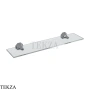 Flaminia Evergreen полка стеклянная настенная 45×10 см, хром глянец