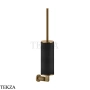 Gessi INCISO accessories Туалетный ершик настенный, черный 58520-791, Deep Bronze Br. PVD
