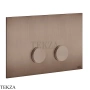 Gessi ANELLO Клавиша смыва для инсталляции SANIT, Villeroy&Boch 54631-708, Copper Brushed PVD