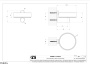 Gessi 316 ACCESSORIES Мыльница настенная, композит черный 54702-239, Steel Brushed