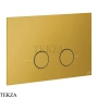 Gessi Total look Клавиша смыва для инсталляции SANIT, Villeroy&Boch, 54619-280, Matte Ocra