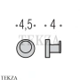 Colombo Plus Крючок для халата и полотенец W4917.CR, хром глянец