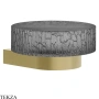 Gessi Incastri Мыльница настенная, Light smoke 75401-727, шампань Brushed