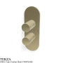FIMA Carlo Frattini Slide Смеситель для душа, 2-3 потока, внешняя часть F5809X6HS, шампань Brushed