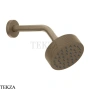 Gessi ANELLO Верхняя лейка D11,8 см с кронштейном 63354-149, Finox Brushed Nickel