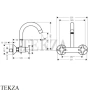 Hansgrohe Logis Смеситель для кухни поворотный 71286000, хром глянец