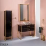 ARMADI ART MONACO Столешница 101 см 853-100-B, BLACK (чёрный глянец)