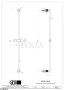 Gessi INCISO SHOWER Штанга для душевой лейки 58144-716, Gold Br. PVD