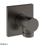Gessi Incastri Вывод воды для душа 73069-707, black хром Brush
