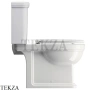 GSI Classic 70 Унитаз моноблок 871711, сиденье микролифт ”White soft-close”, белый глянец