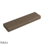 Flaminia Brick Slim полка настенная керамическая 54×14×5 см, коричневый Fango матовый