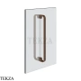 Gessi Perle Полотенцедержатель для крепления на стекло, 30 см 74631-845, бронза Dark Brush
